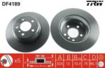 TRW Féktárcsa tömör Ø324mm DF4189