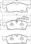 BREMBO fékbetét készlet P48 001