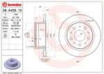 BREMBO Féktárcsa tömör Ø300mm 08. A459.10
