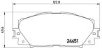 BREMBO fékbetét készlet P83 106