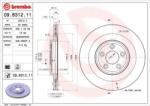 BREMBO Féktárcsa szellőző Ø326mm 09. B312.11