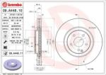BREMBO Féktárcsa szellőző Ø330mm 09. A448.11