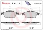 BREMBO fékbetét készlet P61 110