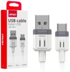 AMIO USB-USB-C kábel 3A 200cm FullLINK - runder - 1 160 Ft