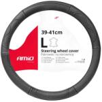 AMiO kormánykerék burkolat bőr sorozat SWC-49-L (39-41cm)