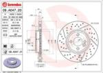 BREMBO Féktárcsa hornyolt/perforált Ø294mm 09. A047.21