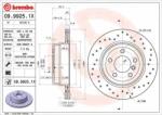 BREMBO féktárcsa 09.9925. 1X