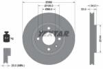 TEXTAR Féktárcsa szellőző Ø266mm 92111503