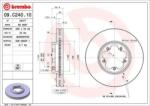 BREMBO Féktárcsa szellőző Ø288mm 09. C240.10