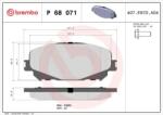 BREMBO fékbetét készlet, tárcsafék P 68 071X