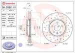 BREMBO Féktárcsa Xtra - fúrt 09. D392.1X