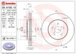 BREMBO Féktárcsa szellőző Ø319mm 09. A109.11