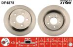 TRW Féktárcsa tömör Ø285mm DF4878