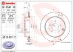 BREMBO Féktárcsa szellőző Ø302mm 09. B541.11