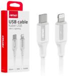 AMIO kábel ' USB-C - Lightning 20W 100cm FullLINK - runder - 1 615 Ft