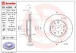 BREMBO Féktárcsa szellőző Ø280mm 09. A296.11