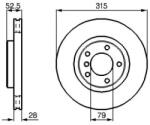 Bosch szellőző féktárcsa Ø315mm 0 986 478 762