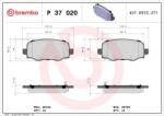 BREMBO fékbetét készlet P37 020