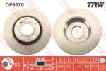 TRW Féktárcsa szellőző Ø280mm DF6670