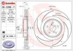 BREMBO Féktárcsa hornyolt Ø380mm 09. C266.11