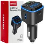 AMiO FM transmitter 1×USB-A 2×USB-C 12V 24V