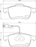 BREMBO fékbetét készlet, tárcsafék P23 163