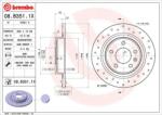 BREMBO féktárcsa 08. B351.1X