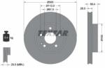 TEXTAR Féktárcsa szellőző Ø300mm 93123403