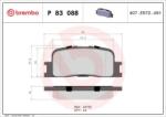 BREMBO fékbetét készlet, tárcsafék P83 088