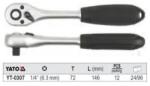 TOYA - Racsni műanyag nyéllel 1/4" 146mm