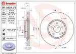 BREMBO Féktárcsa szellőző Ø330mm 09. A828.21