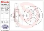 BREMBO Féktárcsa tömör Ø320mm 08. A863.11