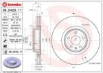 BREMBO Féktárcsa belső hűtés Ø349mm 09. D423.11