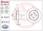 BREMBO Féktárcsa tömör Ø259mm 08. C046.31