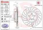 BREMBO Féktárcsa Kétrészes féktárcsa Ø370mm 09. C394.13
