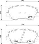 BREMBO fékbetét készlet P30 073X