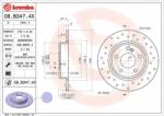 BREMBO Féktárcsa Xtra - fúrt 08. B347.4X