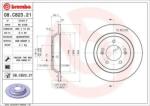 BREMBO Féktárcsa tömör Ø284mm 08. C823.21