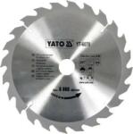 TOYA - Volfrám-karbid fűrészlap fára 250x30mm 24 fog