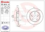 BREMBO Féktárcsa tömör Ø270mm 08. A912.11