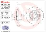 BREMBO Féktárcsa Ø282mm 08. A202.11