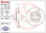 BREMBO Féktárcsa tömör Ø290mm 08. A615.11