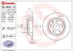 BREMBO Féktárcsa tömör Ø282mm 08. B653.11