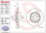 BREMBO Féktárcsa szellőző Ø280mm 09. D509.11