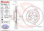 BREMBO Féktárcsa belső hűtés Ø345mm 09. D626.11