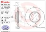 BREMBO Féktárcsa szellőző Ø314mm 09. A820.11