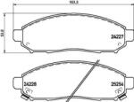 BREMBO fékbetét készlet, tárcsafék P56 096
