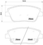 BREMBO fékbetét készlet, tárcsafék P30 066