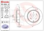 BREMBO Féktárcsa tömör Ø305mm 08. A355.11