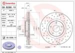 BREMBO Féktárcsa Xtra - fúrt 09. B266.1X